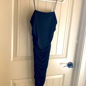 Forever21 ruched strap dress